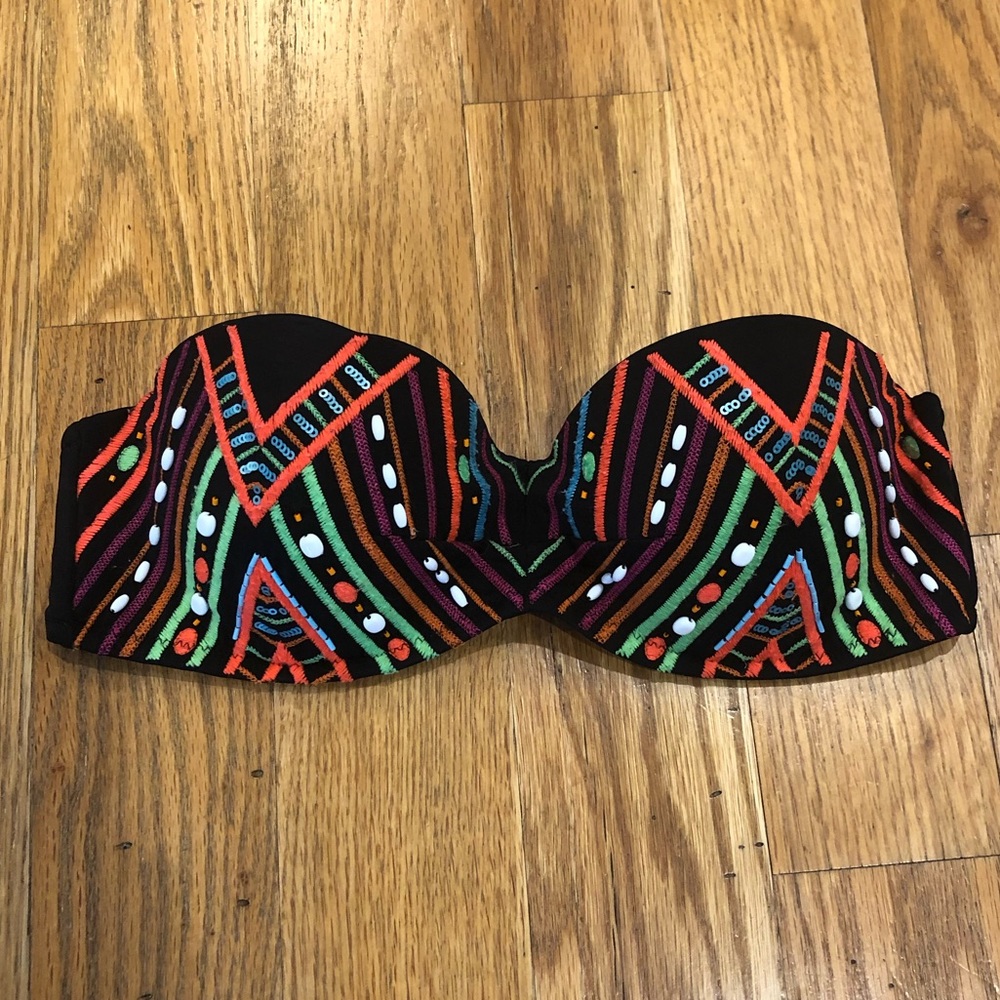 Rare Victoria’s Secret tribal beaded bikini top